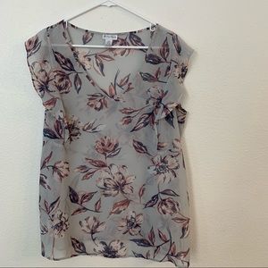 Motherhood maternity cottage core blouse